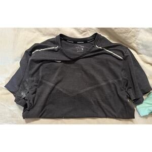 Nike XL Gray Dri Fit Textured Shirt